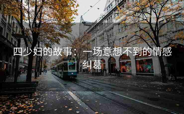 四少妇的故事：一场意想不到的情感纠葛